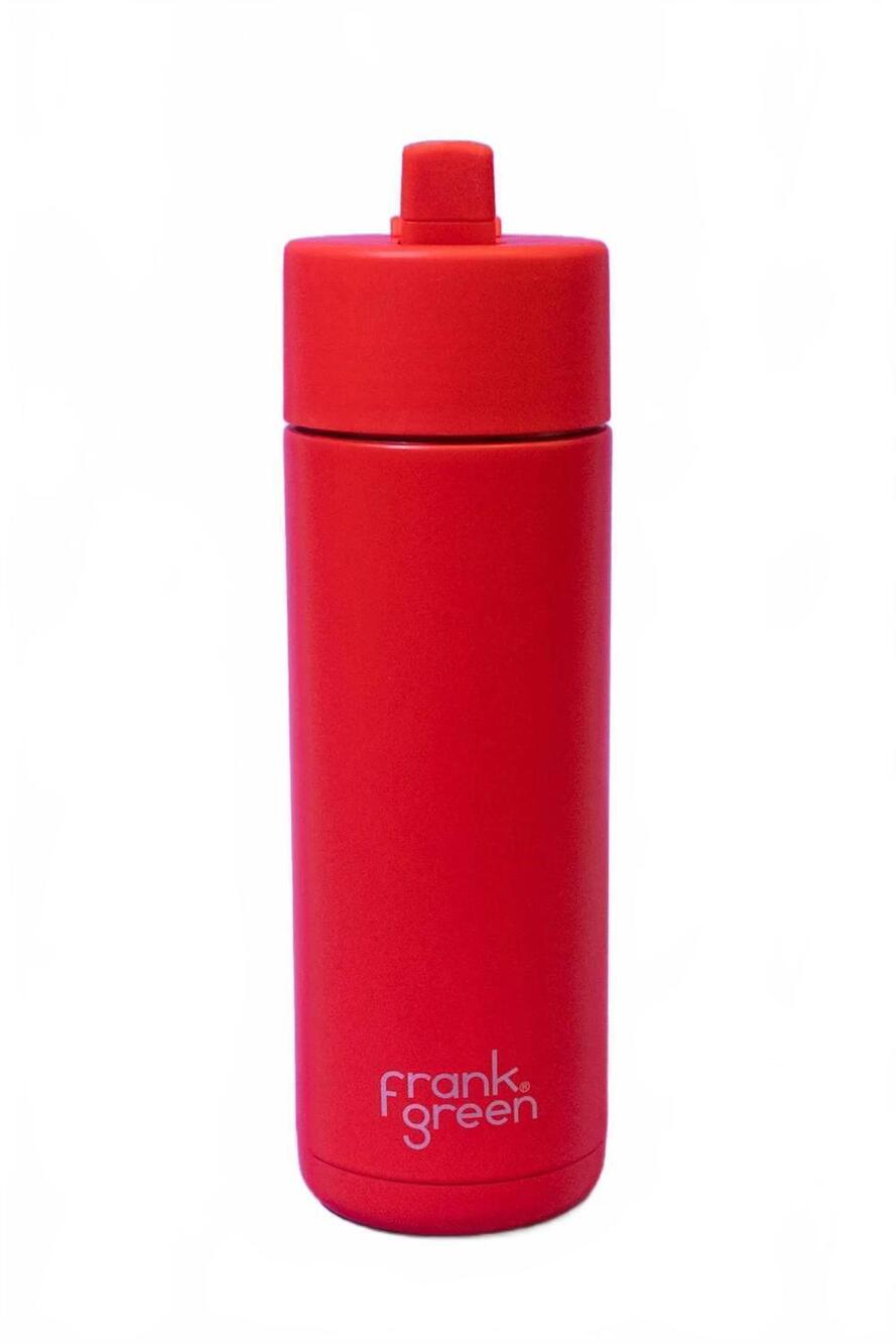NEW FRANK GREEN insulated water bottles in atomic red 20 oz